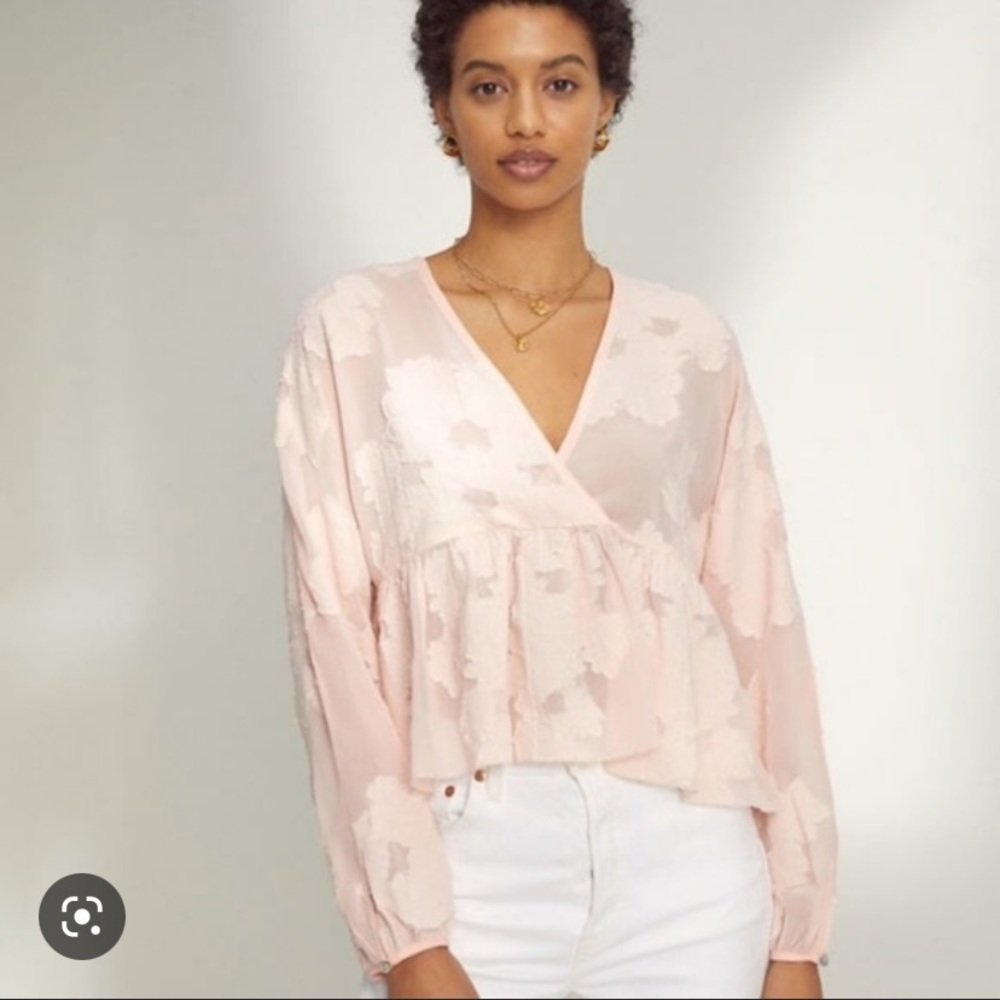 Wilfred Peplum Blouse